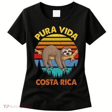Costa Rica Pura Vida Sloth Women's T-Shirt