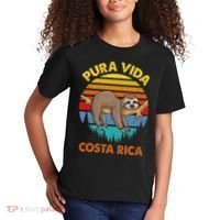 Costa Rica Pura Vida Sloth Kids T-Shirt thumb 2