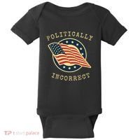 Conservative Republican Politically Incorrect Baby Bodysuit thumb 0