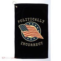 Conservative Republican Politically Incorrect Golf Towel thumb 0
