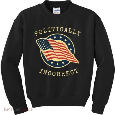Conservative Republican Politically Incorrect Kids Sweatshirt