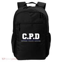 C.P.D Retired Police Officer Chicago PD Gift Backpack thumb 0