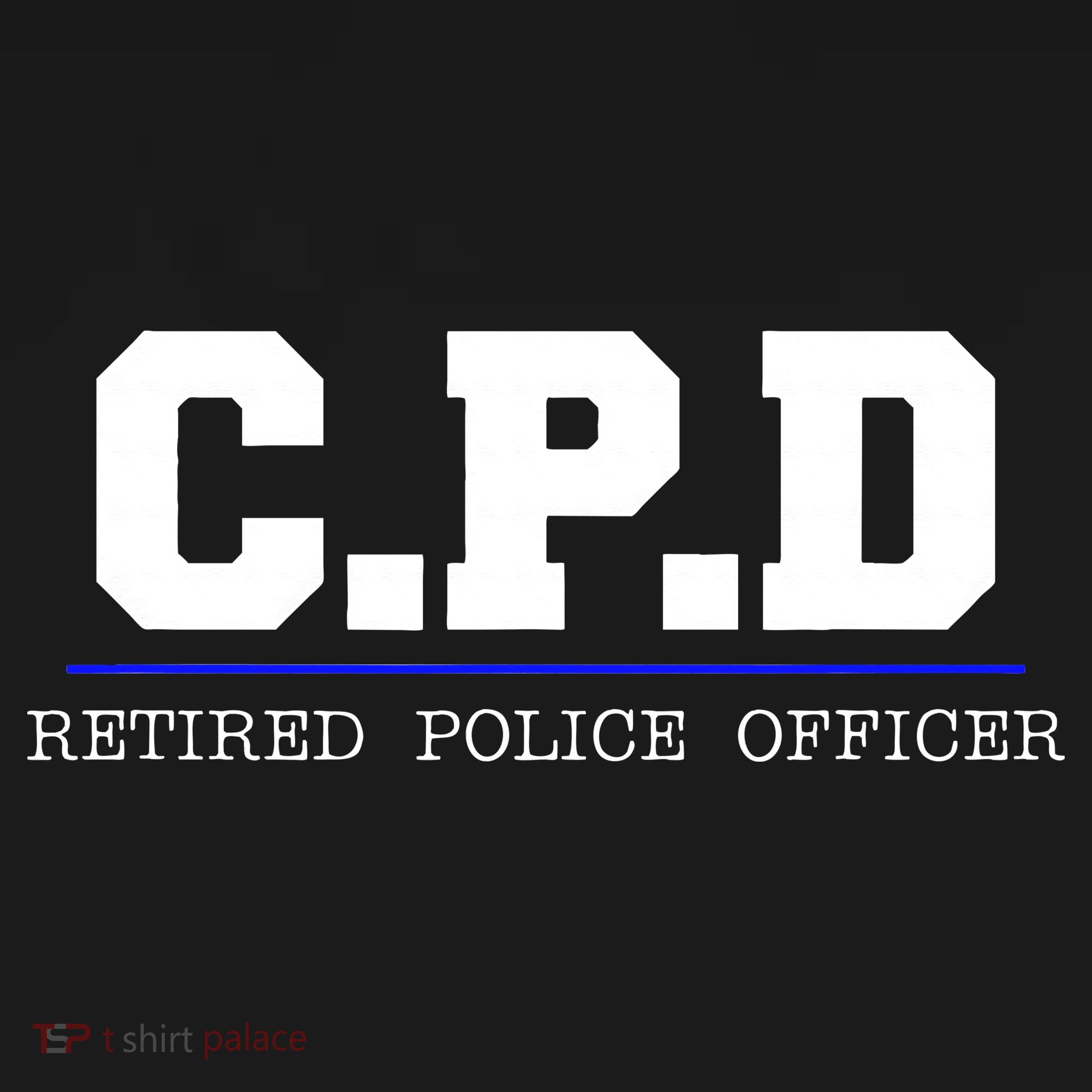 C.P.D Retired Police Officer Chicago PD Gift Women's Hoodie