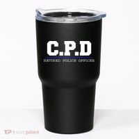 C.P.D Retired Police Officer Chicago PD Gift Tumbler thumb 0