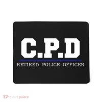 C.P.D Retired Police Officer Chicago PD Gift Mousepad thumb 0