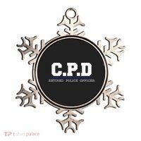 C.P.D Retired Police Officer Chicago PD Gift Ornament thumb 0