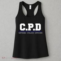 C.P.D Retired Police Officer Chicago PD Gift Women's Tank Top thumb 3