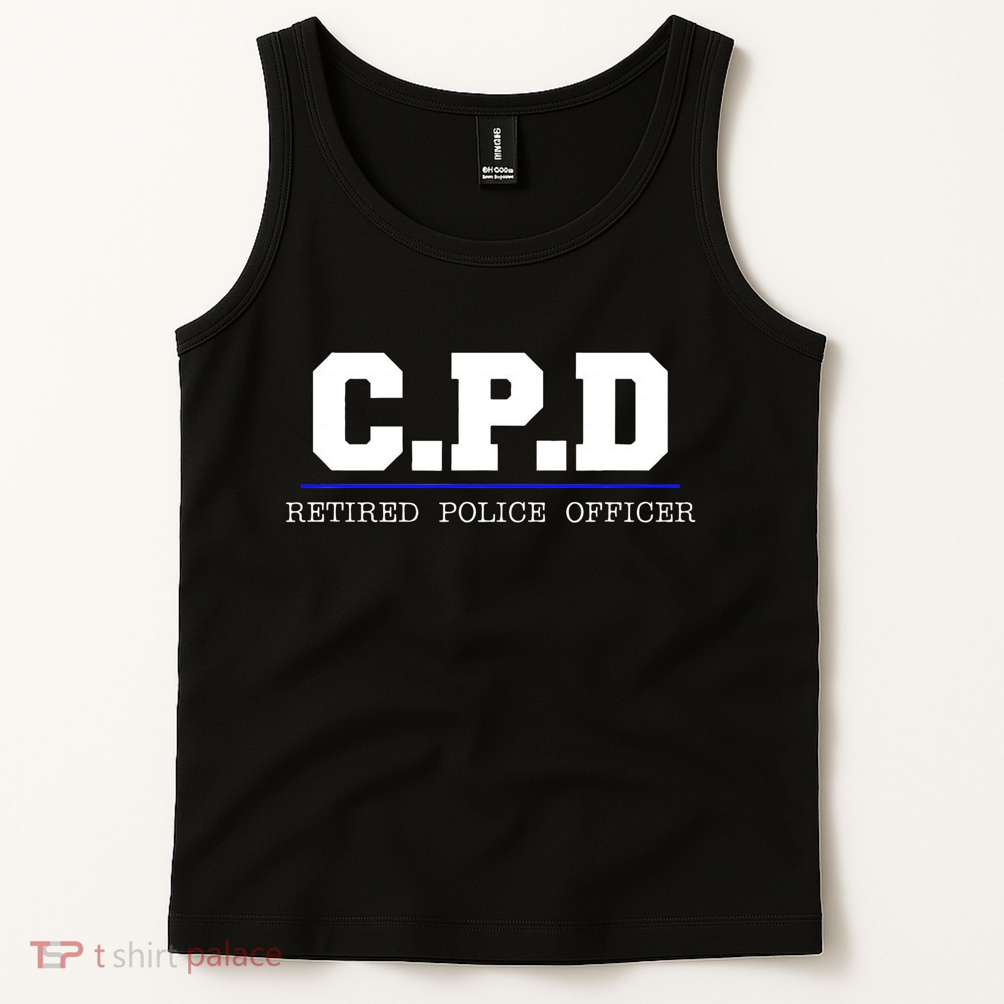 C.P.D Retired Police Officer Chicago PD Gift Tank Top