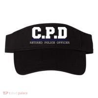 C.P.D Retired Police Officer Chicago PD Gift Visor thumb 0