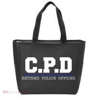 C.P.D Retired Police Officer Chicago PD Gift Tote Bag thumb 0