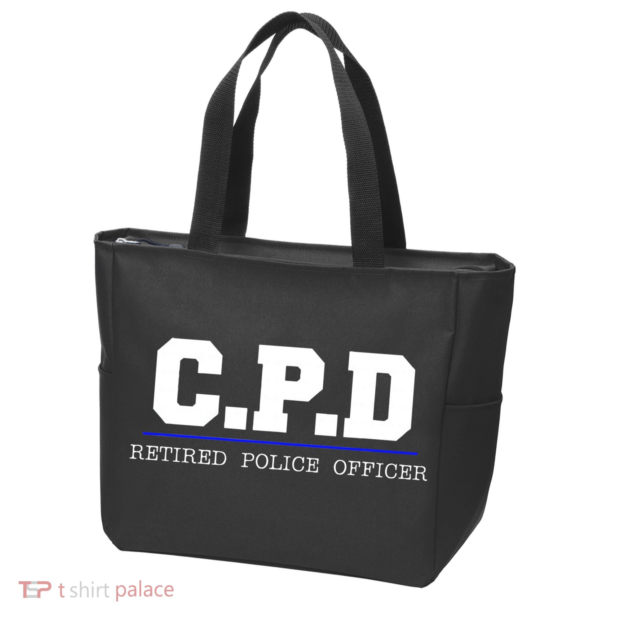 C.P.D Retired Police Officer Chicago PD Gift Tote Bag