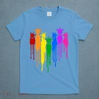 Cute Rainbow Painted Turtles Heart T-Shirt thumb 4
