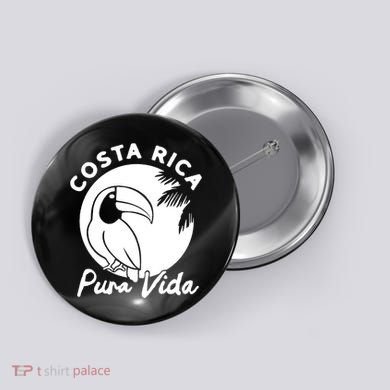 Costa Rica Pura Vida Button