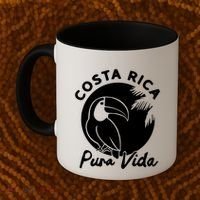 Costa Rica Pura Vida Coffee Mug thumb 2