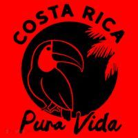 Costa Rica Pura Vida Santa Hat thumb 1