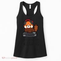 Cute Red Panda Gaming CanT Hear You IM Gaming Women's Tank Top thumb 0