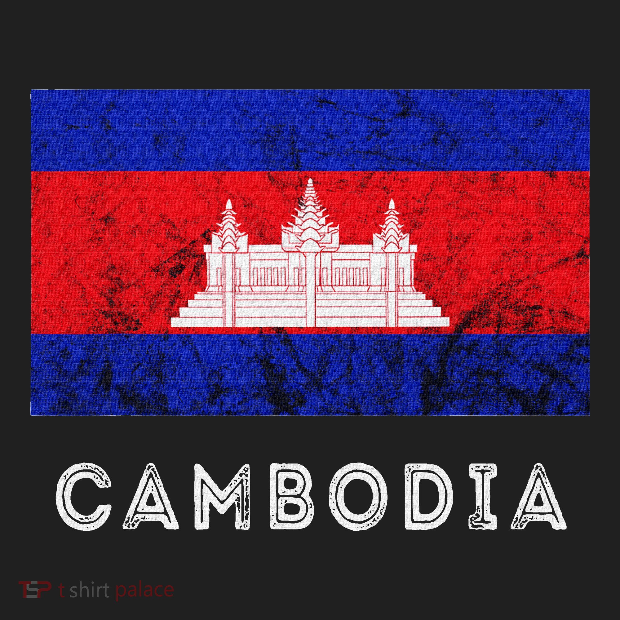 Cambodia Royal Palace Cambodian Flag Kampuchean Roots Beanie