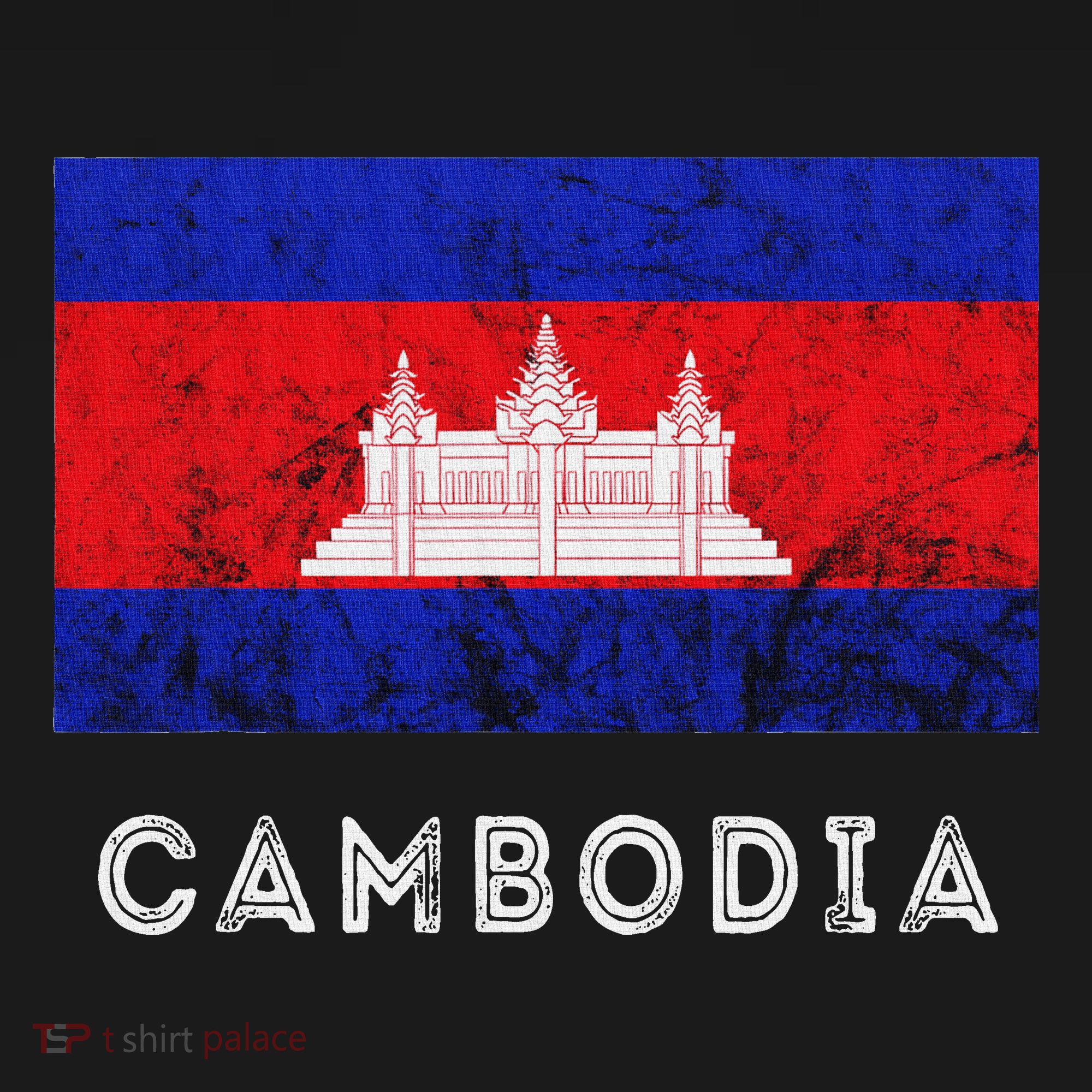 Cambodia Royal Palace Cambodian Flag Kampuchean Roots Women's Hoodie