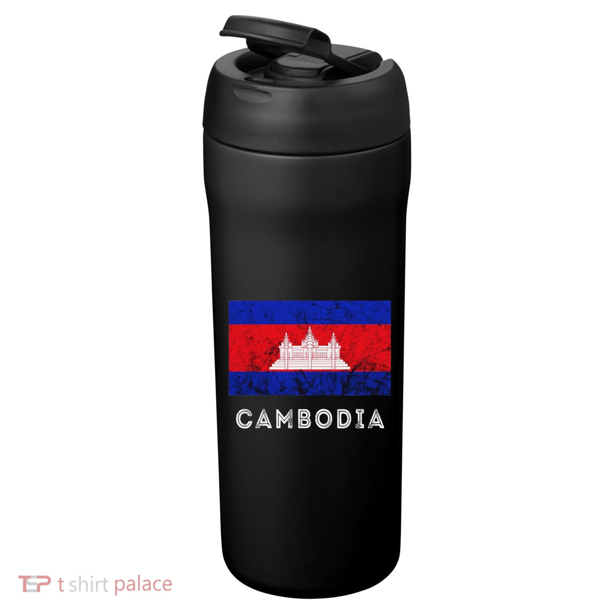 Cambodia Royal Palace Cambodian Flag Kampuchean Roots 24oz Duet Stainless Steel Tumbler