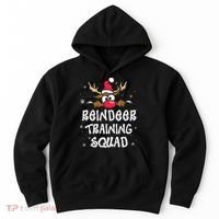 Christmas Running Reindeer Training Squad Team Gifts  Hoodie thumb 0