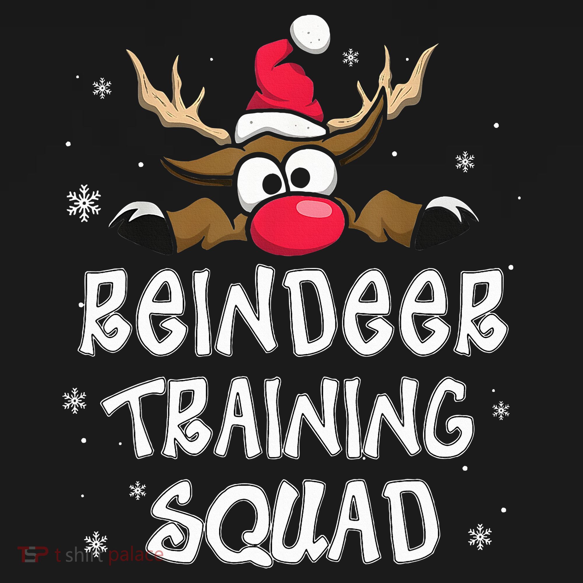 Christmas Running Reindeer Training Squad Team Gifts  Women's Hoodie