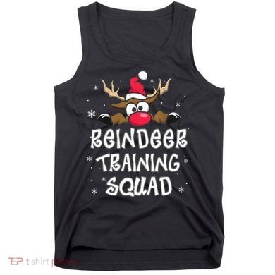 Christmas Running Reindeer Training Squad Team Gifts  Tank Top