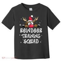 Christmas Running Reindeer Training Squad Team Gifts  Toddler T-Shirt thumb 0