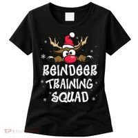 Christmas Running Reindeer Training Squad Team Gifts  Women's T-Shirt thumb 0