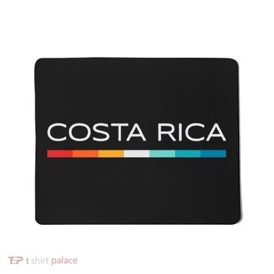 Costa Rica Retro Design Mousepad
