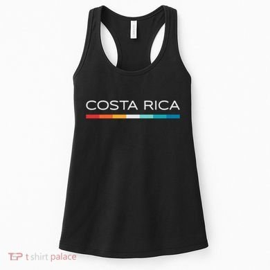 Costa Rica Retro Design Women's Tank Top
