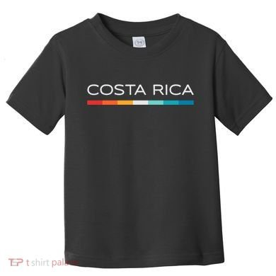 Costa Rica Retro Design Toddler T-Shirt