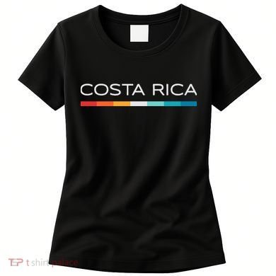Costa Rica Retro Design Women's T-Shirt
