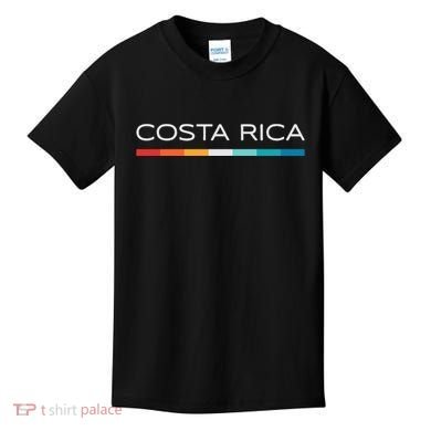Costa Rica Retro Design Kids T-Shirt