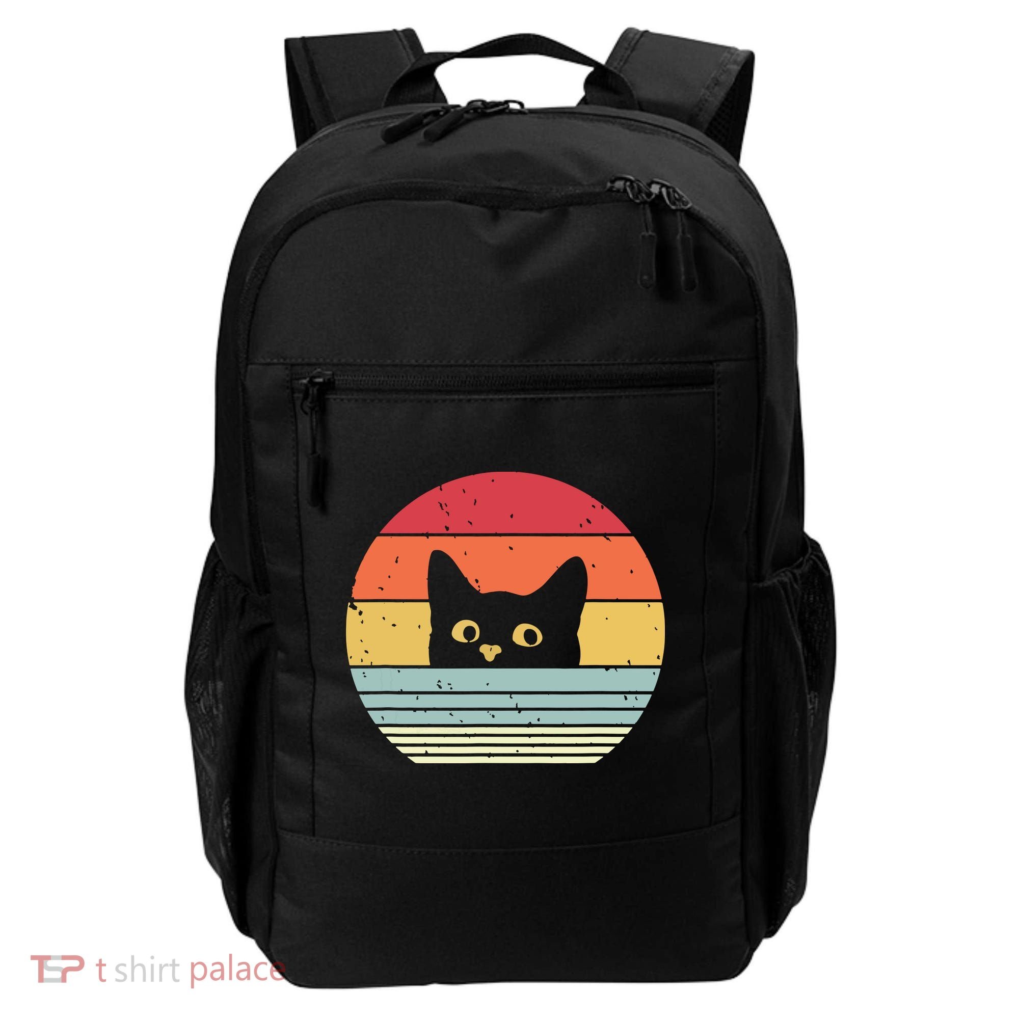 Cat Retro Style Backpack