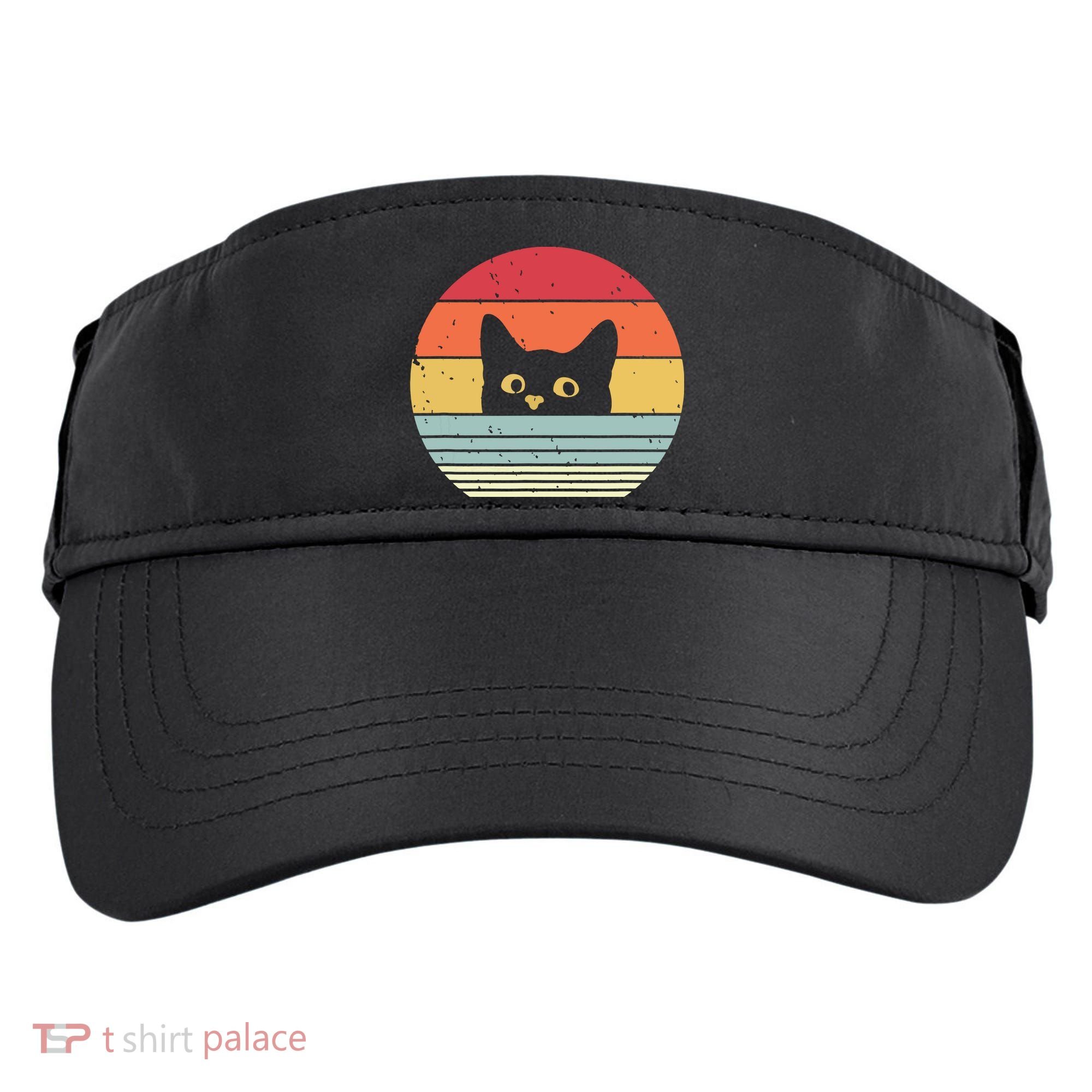 Cat Retro Style Adult Drive Performance Visor