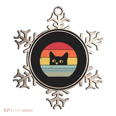Cat Retro Style Ornament