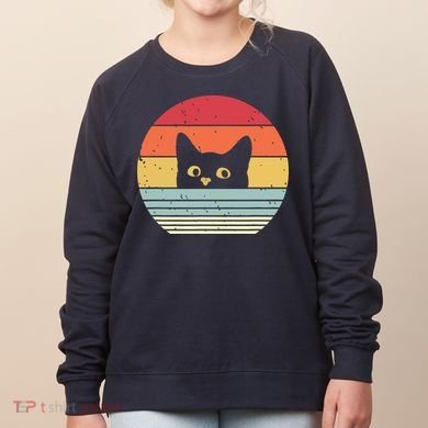 Cat Retro Style Women's Sweatshirt