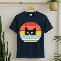 Cat Retro Style T-Shirt thumb 2
