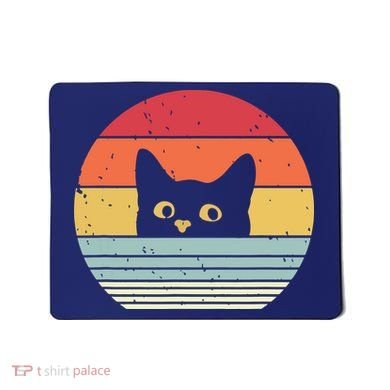 Cat Retro Style Mousepad