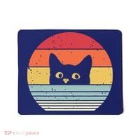 Cat Retro Style Mousepad thumb 0