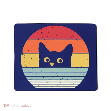 Cat Retro Style Mousepad