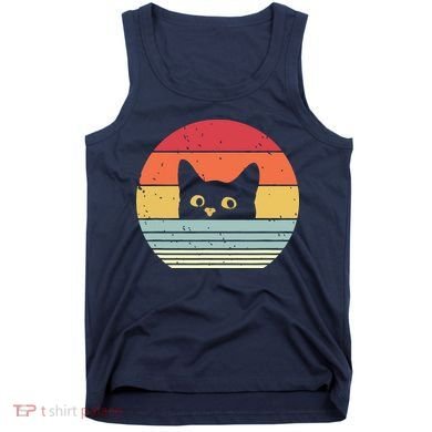 Cat Retro Style Tank Top