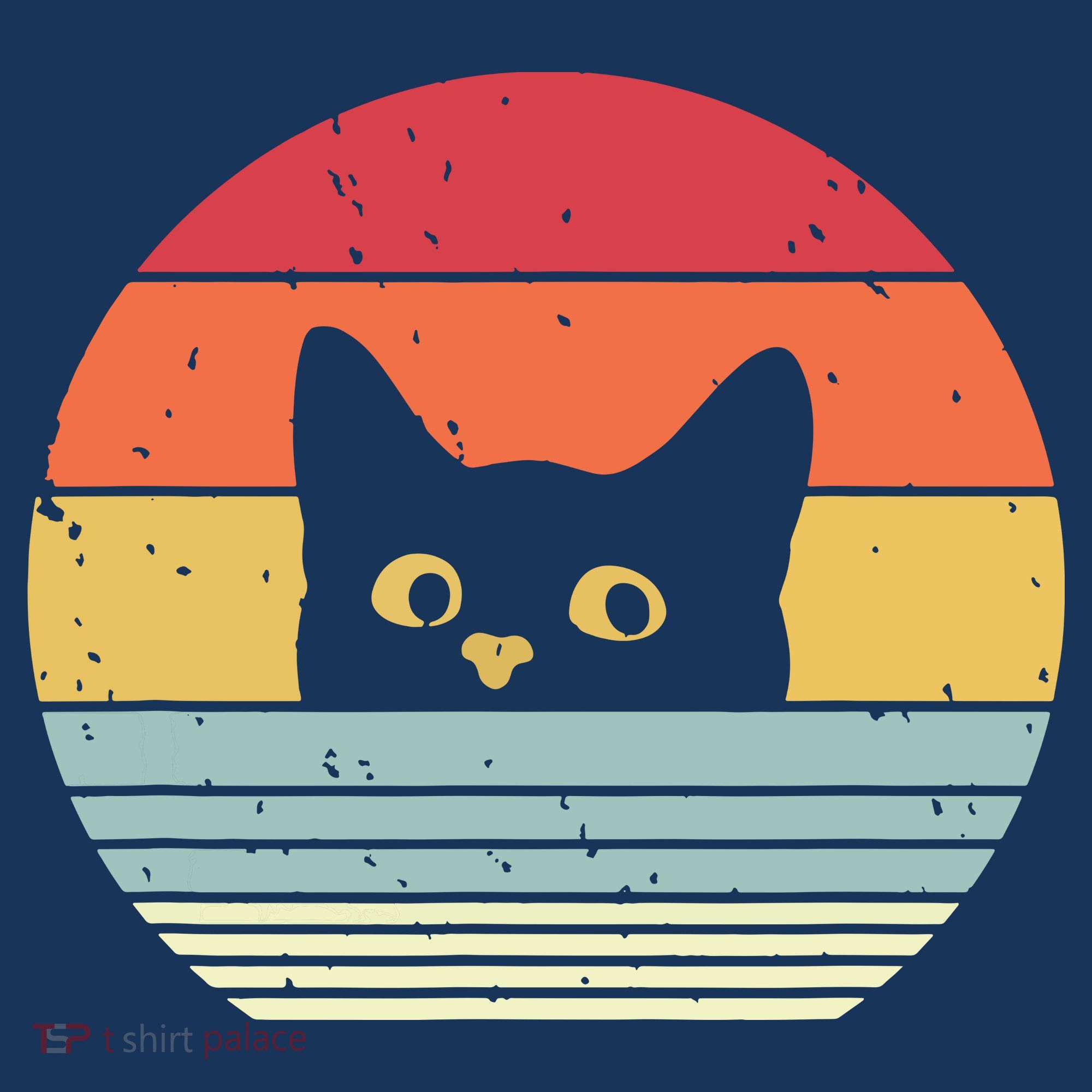 Cat Retro Style Women's T-Shirt
