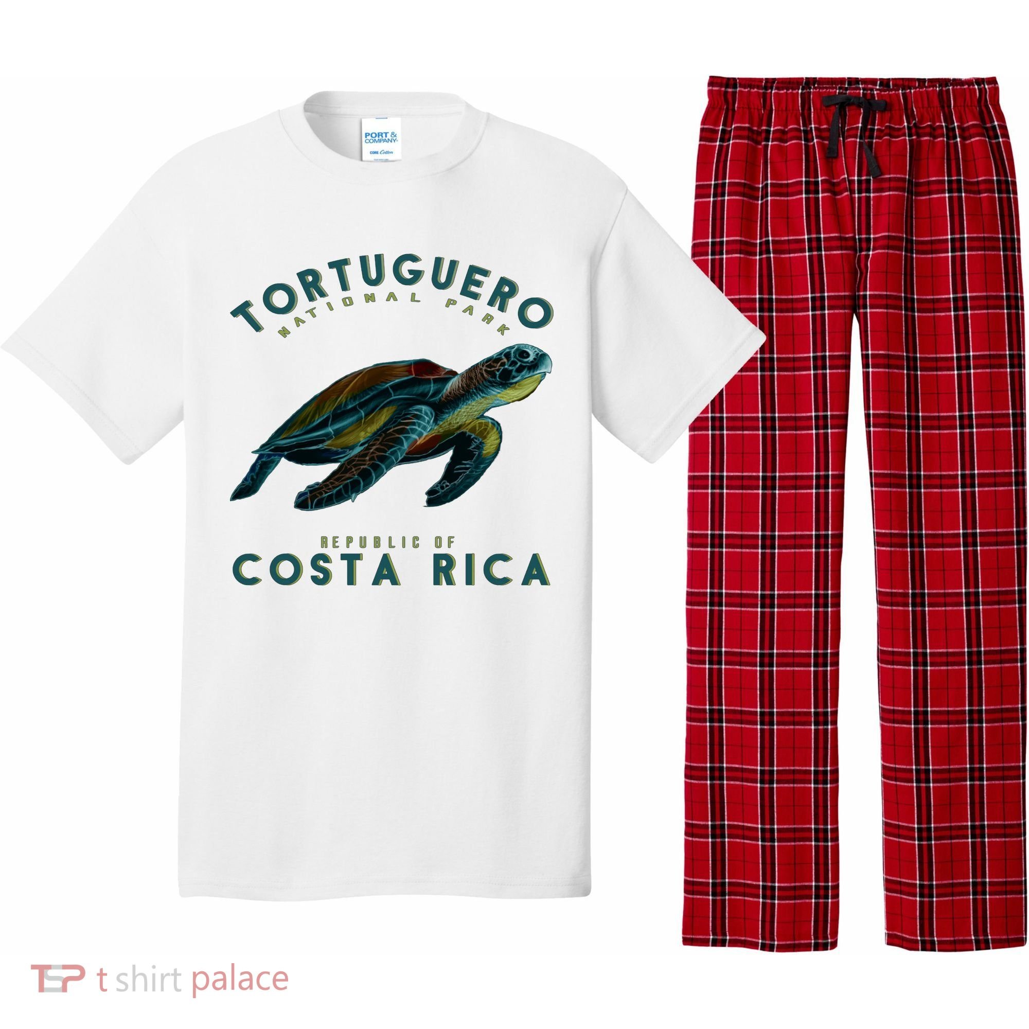 Costa Rica Sea Turtle Pajama Set