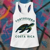 Costa Rica Sea Turtle Women's Tank Top thumb 3