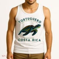 Costa Rica Sea Turtle Tank Top thumb 3