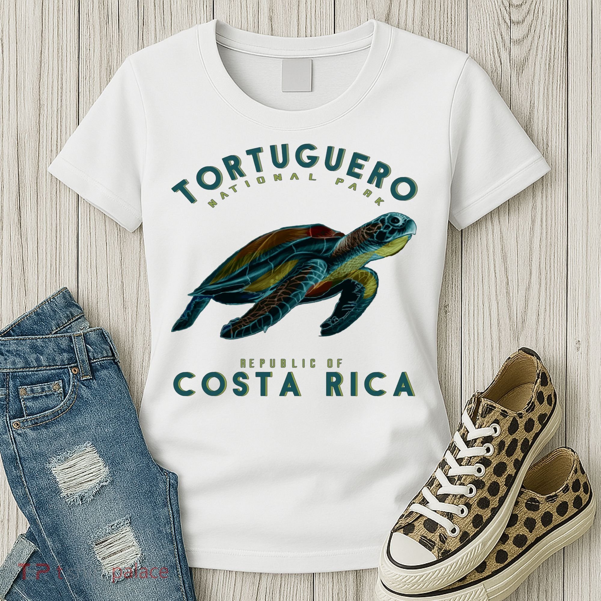 Costa Rica Sea Turtle Women's T-Shirt