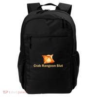Crab Rangoon Slut Crab Rangoon Lovers Backpack thumb 0