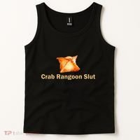 Crab Rangoon Slut Crab Rangoon Lovers Tank Top thumb 2