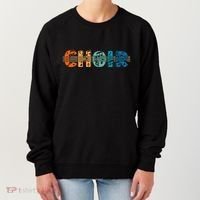 Choir Retro Singer Music Group Teacher Choir Directors Women's Sweatshirt thumb 0